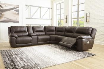 Dunleith Power Reclining Sectional - Abundant Home Collections