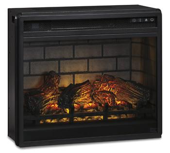 Wildenauer 76" TV Stand with Electric Fireplace - Abundant Home Collections