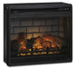 Wildenauer 76" TV Stand with Electric Fireplace - Abundant Home Collections