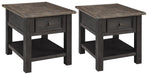 Tyler Creek End Table Set - Abundant Home Collections
