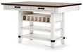 Valebeck Counter Height Dining Table - Abundant Home Collections
