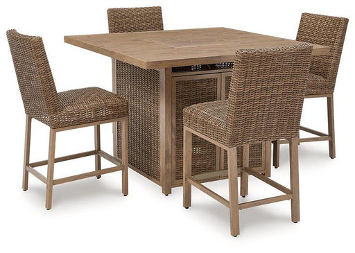 Walton Bridge Outdoor Bar Set - Abundant Home Collections