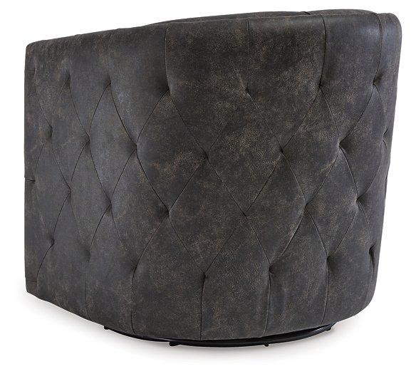 Brentlow Swivel Accent Chair - Abundant Home Collections