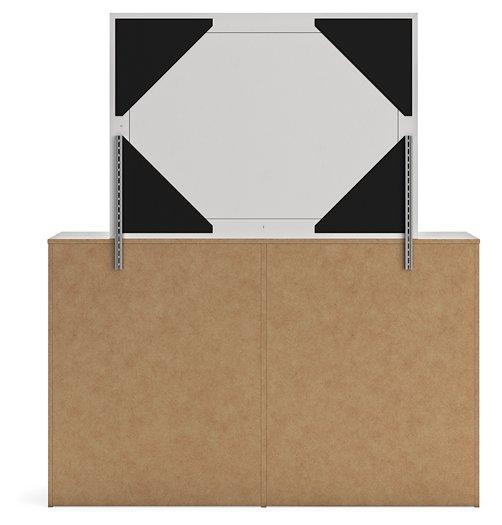 Cayboni Dresser and Mirror - Abundant Home Collections