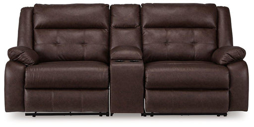 Punch Up Power Reclining Sectional Loveseat with Console - Abundant Home Collections