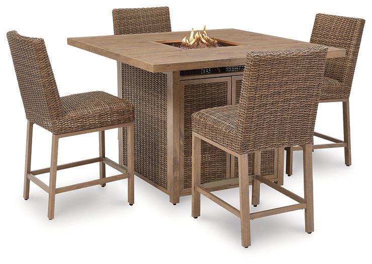 Walton Bridge Outdoor Bar Set - Abundant Home Collections