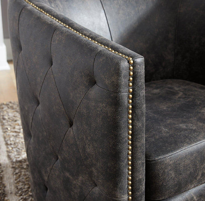 Brentlow Swivel Accent Chair - Abundant Home Collections