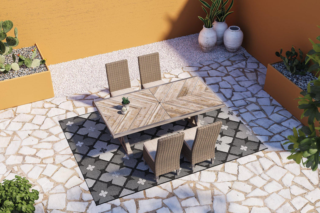 Beachcroft Outdoor Dining Set - Abundant Home Collections