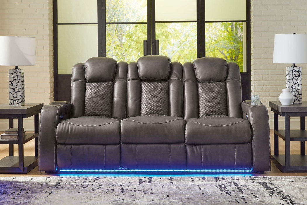 Fyne-Dyme Power Reclining Sofa - Abundant Home Collections