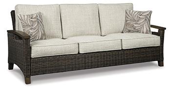 Paradise Trail Outdoor Sofa, Lounge Chairs and Fire Pit Table - Abundant Home Collections