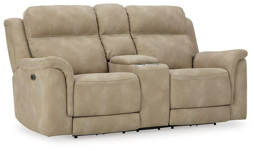 Next-Gen DuraPella Power Reclining Loveseat with Console - Abundant Home Collections