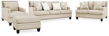 Claredon Living Room Set - Abundant Home Collections