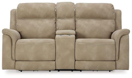 Next-Gen DuraPella Power Reclining Loveseat with Console - Abundant Home Collections