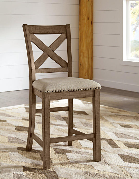 Moriville Counter Height Dining Set - Abundant Home Collections