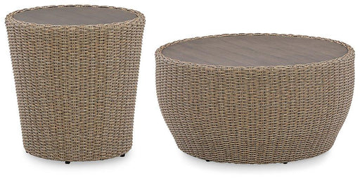 Danson Outdoor Occasional Table Set - Abundant Home Collections