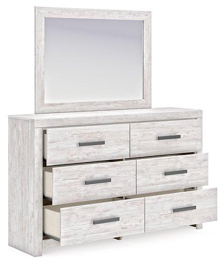 Cayboni Dresser and Mirror - Abundant Home Collections