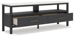 Cadmori 72" TV Stand - Abundant Home Collections