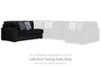 Midnight-Madness Sectional Sofa with Chaise - Abundant Home Collections