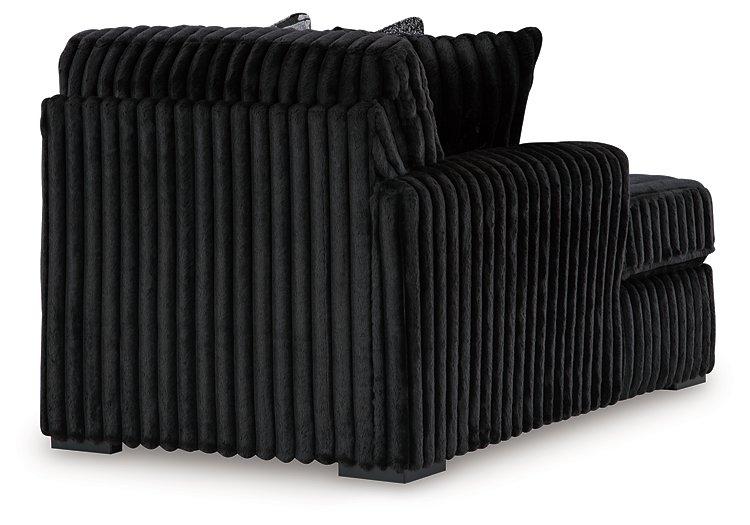 Midnight-Madness Super Chaise - Abundant Home Collections