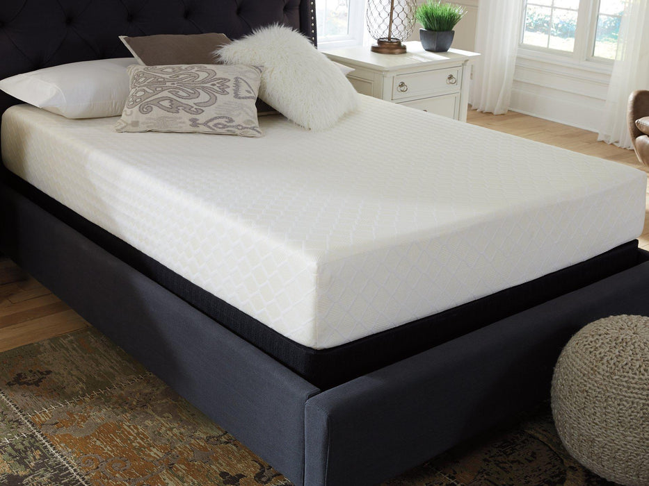 10 Inch Chime Memory Foam Mattress Set - Abundant Home Collections