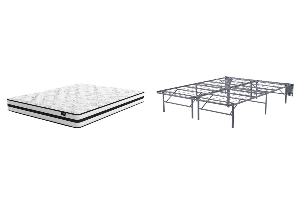 8 Inch Chime Innerspring Mattress Set - Abundant Home Collections