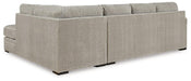 Calnita Sectional with Chaise - Abundant Home Collections