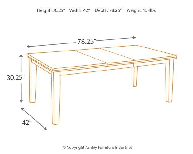 Haddigan Dining Set - Abundant Home Collections