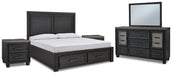 Foyland Bedroom Set - Abundant Home Collections
