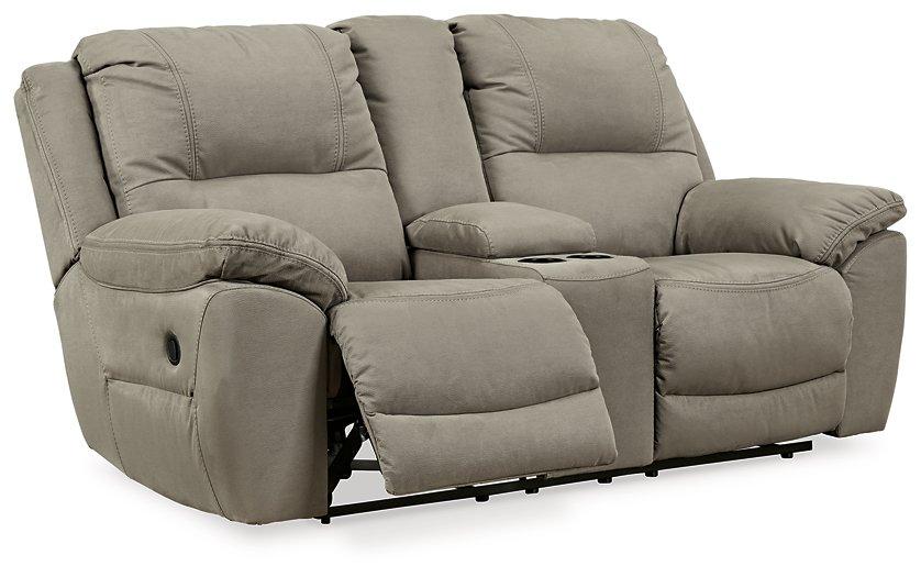 Next-Gen Gaucho Reclining Loveseat with Console - Abundant Home Collections