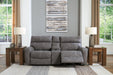 Next-Gen DuraPella Power Reclining Sectional Loveseat with Console - Abundant Home Collections