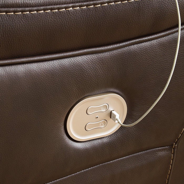 Dunleith Power Recliner - Abundant Home Collections