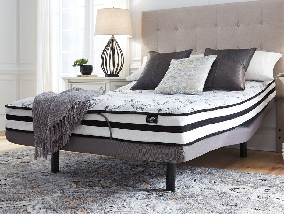 8 Inch Chime Innerspring Mattress Set - Abundant Home Collections