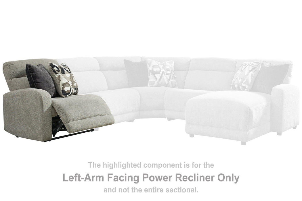Colleyville Power Reclining Sectional with Chaise - Abundant Home Collections