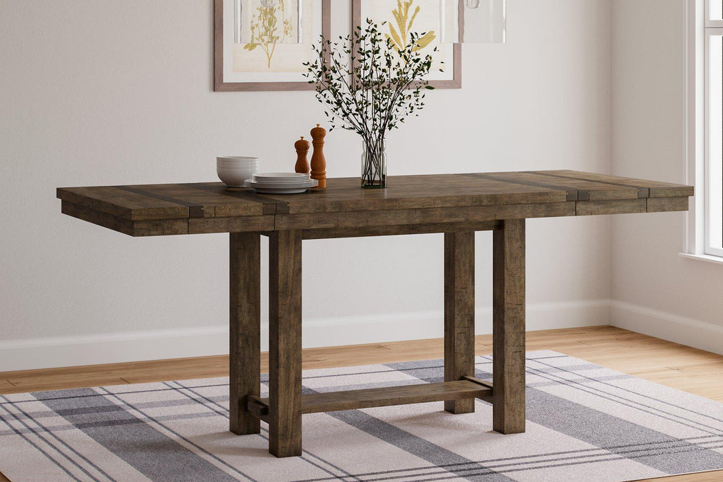 Moriville Counter Height Dining Set - Abundant Home Collections