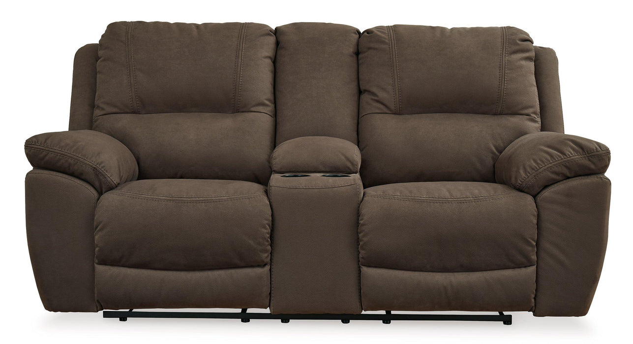Next-Gen Gaucho Reclining Loveseat with Console - Abundant Home Collections