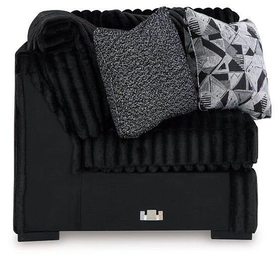 Midnight-Madness Sectional - Abundant Home Collections