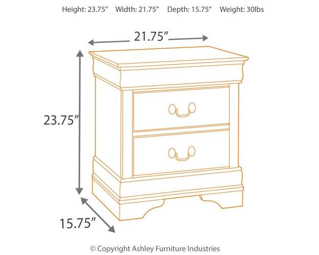 Alisdair Nightstand - Abundant Home Collections