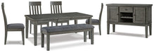 Hallanden Dining Room Set - Abundant Home Collections