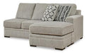 Calnita Sectional with Chaise - Abundant Home Collections