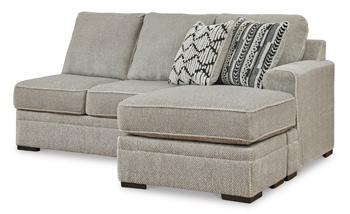Calnita Sectional with Chaise - Abundant Home Collections