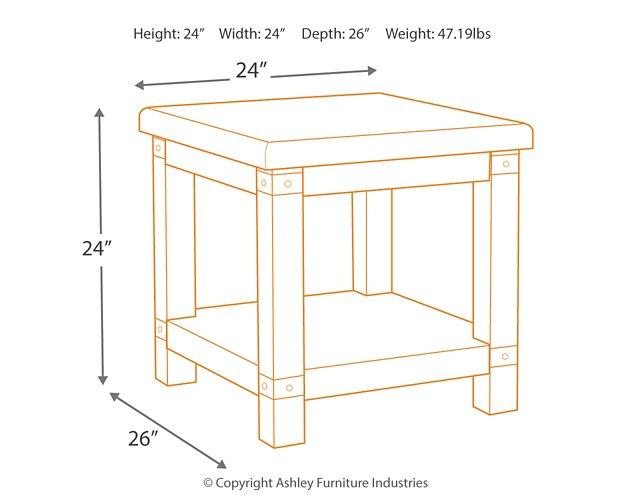 Carynhurst End Table Set - Abundant Home Collections