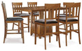 Ralene Counter Height Dining Set - Abundant Home Collections