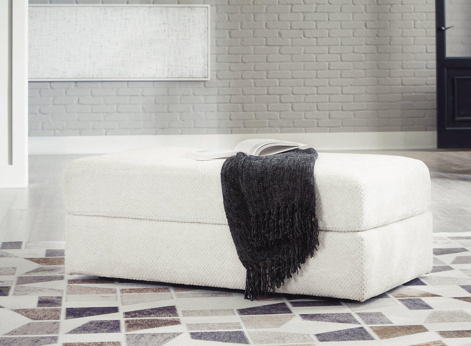 Karinne Oversized Accent Ottoman - Abundant Home Collections