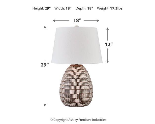 Darrich Lamp Set - Abundant Home Collections