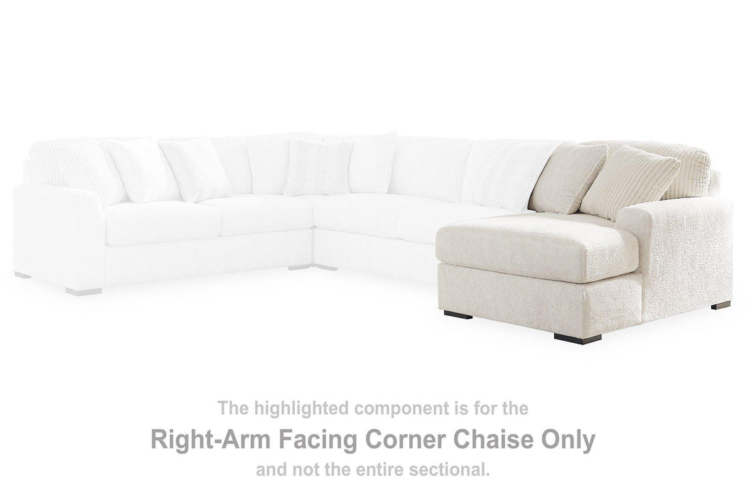 Chessington Sectional with Double Chaise - Abundant Home Collections