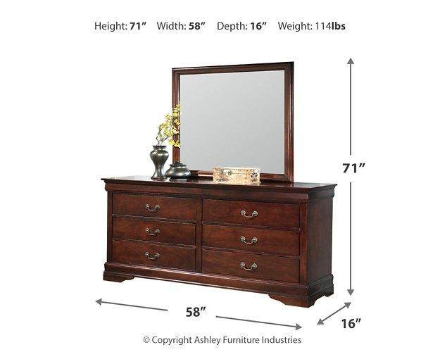 Alisdair Dresser and Mirror - Abundant Home Collections