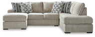 Calnita Sectional with Chaise - Abundant Home Collections