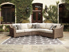 Beachcroft Outdoor Seating Set - Abundant Home Collections