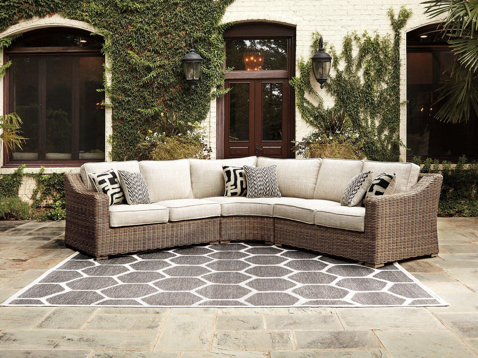 Beachcroft Outdoor Seating Set - Abundant Home Collections