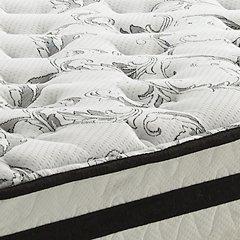 8 Inch Chime Innerspring Mattress Set - Abundant Home Collections